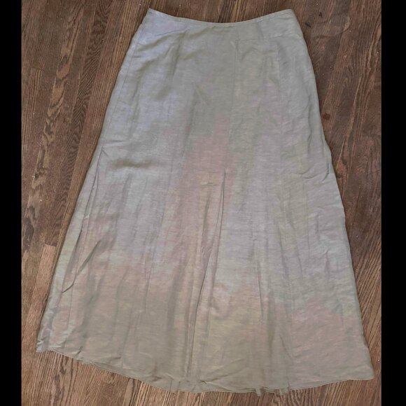 Armani Collezioni Linen Maxi Skirt - Picture 1 of 5